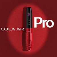 Lola Air Pro Wireless Adjustable Permanent Makeup Machine with Extra Battery Power - INKin Tattoo Supply