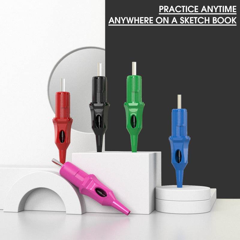 INKin Ballpoint Tattoo Needle Cartridges (20Pcs) - INKin Tattoo Supply