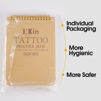 INKin Artificial Skin Tattoo 20 x 15 cm Thick 2 mm - Pack of 10 Practice Skin Tattoo Professional for Training (Beginners / Professionals) - INKin Tattoo Supply