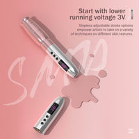 Lola Air Pro Wireless Adjustable Permanent Makeup Machine with Extra Battery Power - INKin Tattoo Supply