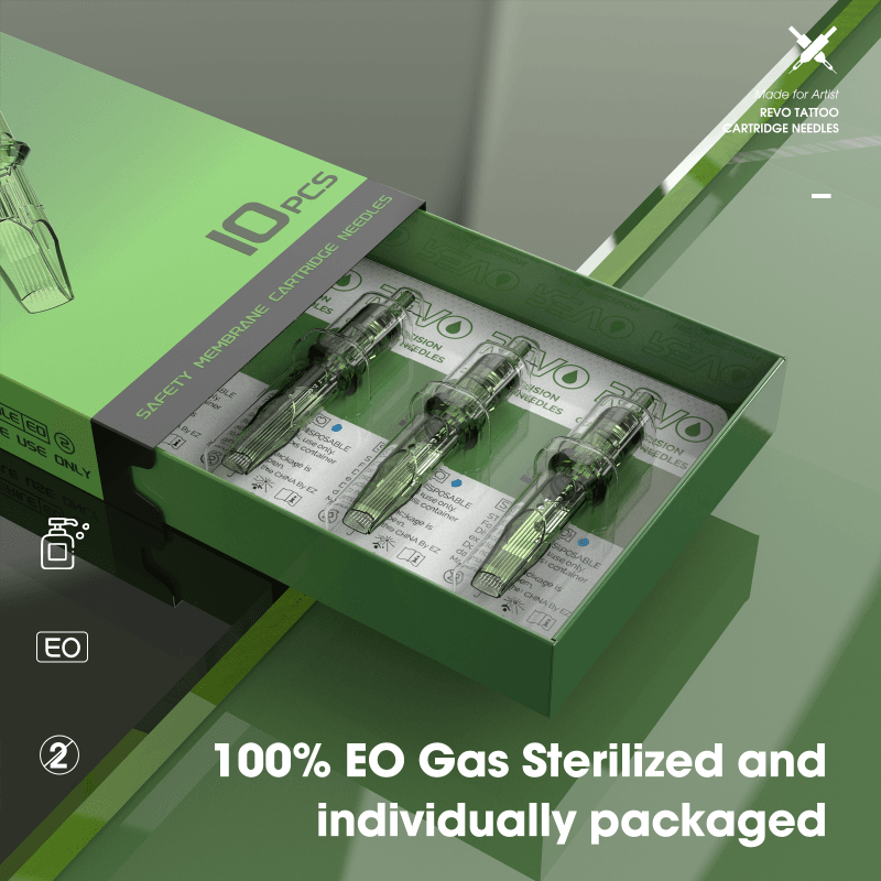INKin REVO Tattoo Cartridges Needles(10Pcs) - INKin Tattoo Supply