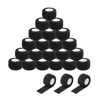 INKin Black Self-Adhesive Bandage (24 Rolls) - INKin Tattoo Supply