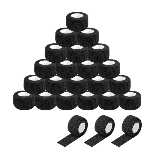 INKin Black Self-Adhesive Bandage (24 Rolls)