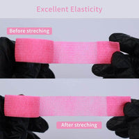 INKin Pink Self-Adhesive Bandage (24 Rolls) - INKin Tattoo Supply