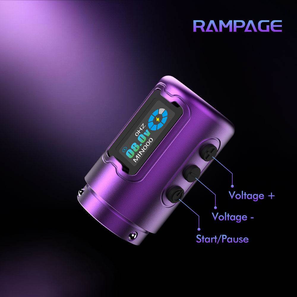 ロングストローク ワイヤレス タトゥーガン - INKin Rampage