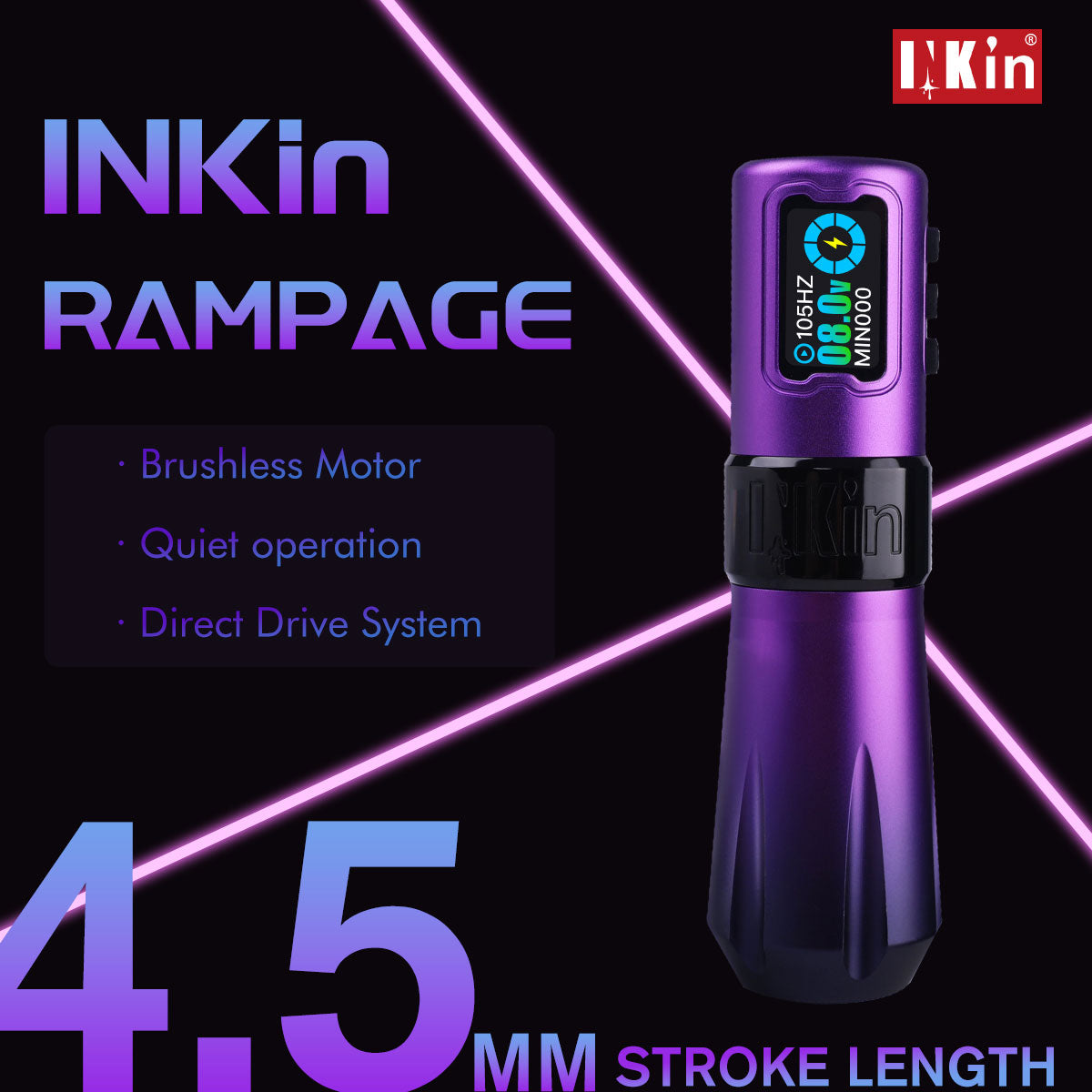 Best long stroke wireless tattoo machine for professionals