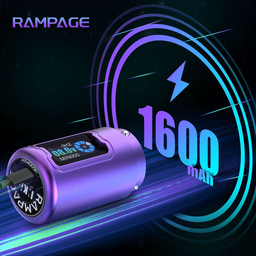 Tattoo Power Supply - INKin Rampage Battery Black Tattoo Power Supply - INKin Rampage Battery Black