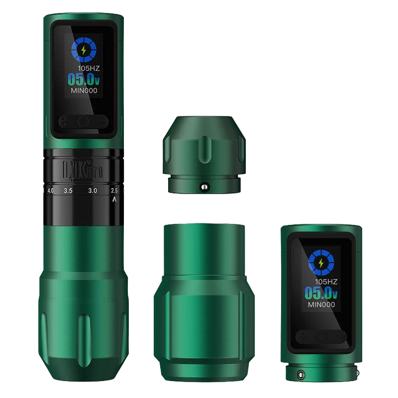 INKin Inferno Einstellbare Hub Kabellose Tätowiermaschine (2 Griffe)