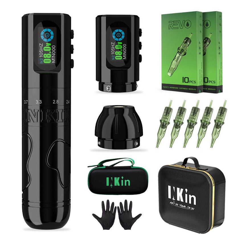 INKin Inkflexo Adjustable Tattoo Machine SMP Complete Kit - INKin Tattoo Supply