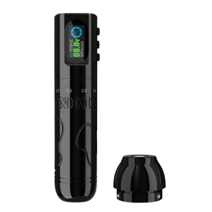 Inkflexo Macchina per Tatuaggi Wireless Batteria 1600mAh Lunghezza del Colpo Regolabile 2.0mm - 4.2mm e 9 Modalità di Lavoro a Punti di Frequenza