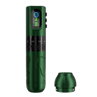 Inkflexo Wireless Tattoo Machine 1600mAh Battery 2.0mm - 4.2mm Adjustable Stroke Length and 9 Frequency Dot work Modes