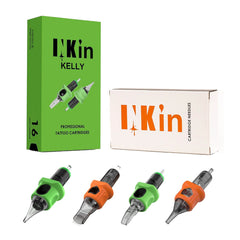 INKin Kelly and IC Tattoo Cartridge Needles Disposable Finger Ledge Mixed Configurations 16Pcs - INKin Tattoo Supply