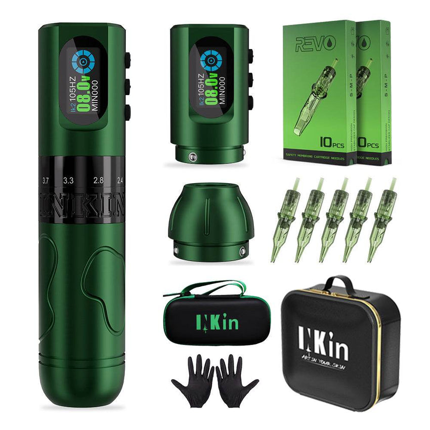 INKin Inkflexo Adjustable Tattoo Machine SMP Complete Kit - INKin Tattoo Supply