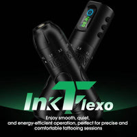 INKin Tattoo Machine Kit 2.0mm - 4.2mm Adjustable Stroke Length, Inkflexo Tattoo Gun Kit Complete for Tattoo Artists - INKin Tattoo Supply