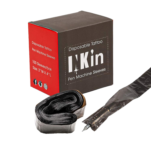 INKin Tattoo Clip Cord Sleeves (100Pcs)