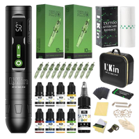 INKin CL2 Max Full Set Brushless Motor Wireless Tattoo Machine Kit(3400mAh Battery)