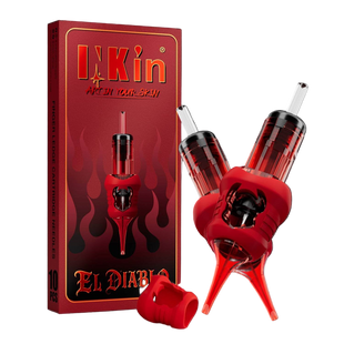INKin El Diablo Finger Ledge Tattoo Cartridges Needles (10pcs)