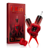 INKin El Diablo Finger Ledge Tattoo Cartridges Needles (10pcs) - INKin Tattoo Supply