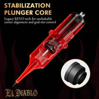 INKin El Diablo Finger Ledge Tattoo Cartridges Needles (10pcs) - INKin Tattoo Supply