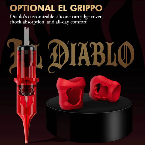 INKin El Diablo Finger Ledge Tattoo Cartridges Needles (10pcs) - INKin Tattoo Supply