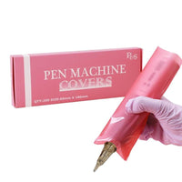 INKin Pink Tattoo Pen Type Machine Cover Bags (Large, 200Pcs) - INKin Tattoo Supply