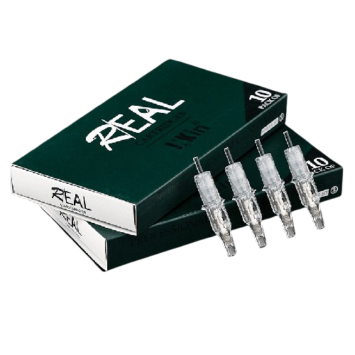 INKin Real Tattoo Cartridge Needles Magnum Curved Long Taper 10Pcs Value Pack - INKin Tattoo Supply