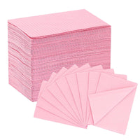INKin Pink Waterproof Disposable Dental Bibs (125 Pack ) - INKin Tattoo Supply