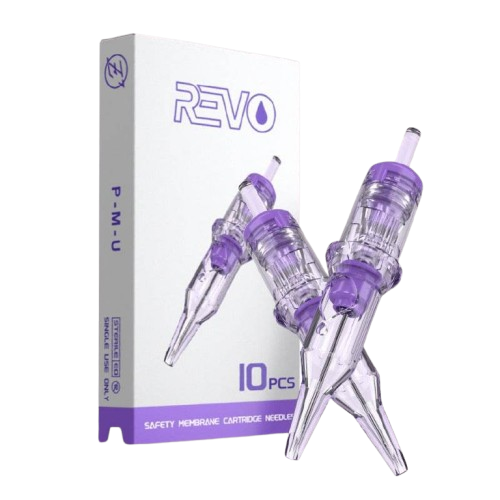 INKin Revo PMU Cartridge Needles (10Pcs) -- US Warehouse - INKin Tattoo Supply