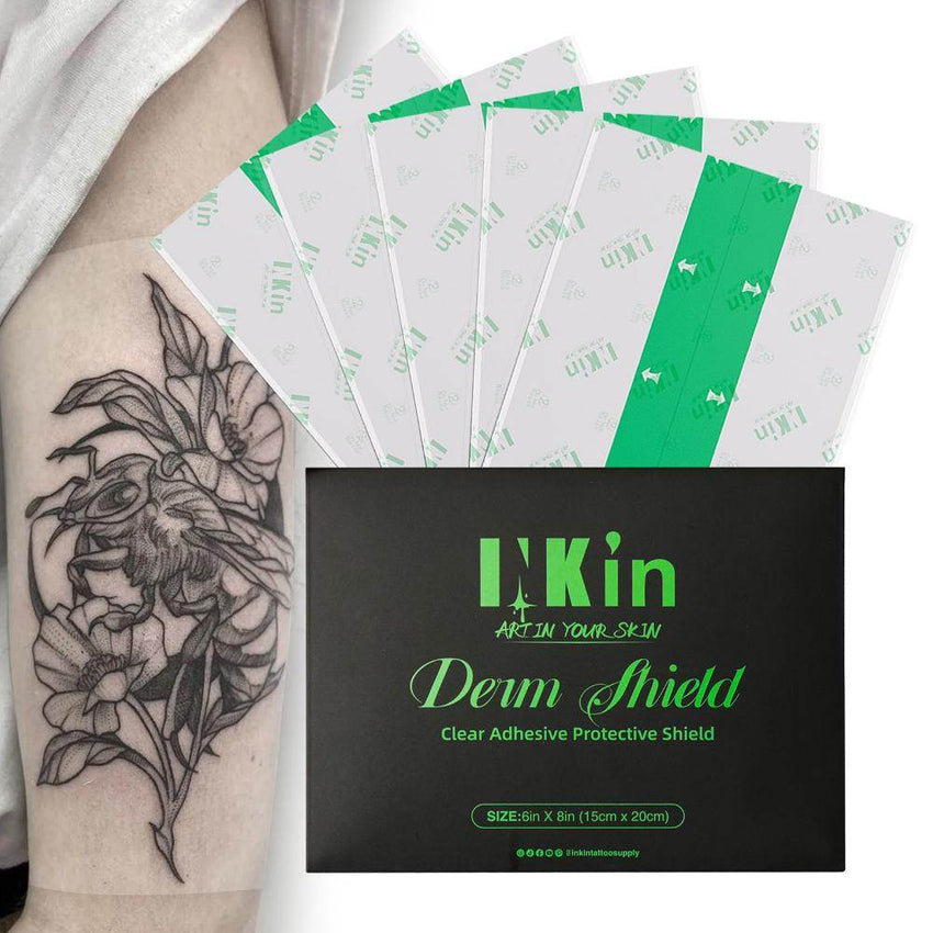 INKin Premium Tattoo Aftercare Derm Shield Bandage Package(5 Sheets) - INKin Tattoo Supply
