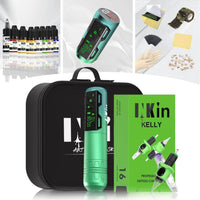 INKin CL2 4.0mm Stroke Wireless Full Set Tattoo Machine Kit Bundle (2 Batteries) - INKin Tattoo Supply
