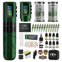 INKin Tattoo Machine Kit 2.0mm - 4.2mm Adjustable Stroke Length, Inkflexo Tattoo Gun Kit Complete for Tattoo Artists