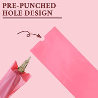 INKin Pink Tattoo Pen Type Machine Cover Bags (Large, 200Pcs) - INKin Tattoo Supply