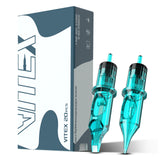 Vitex Professional Tattoo Cartridges - Precision Needles with Safety Membrane & Sterilized Guarantee,