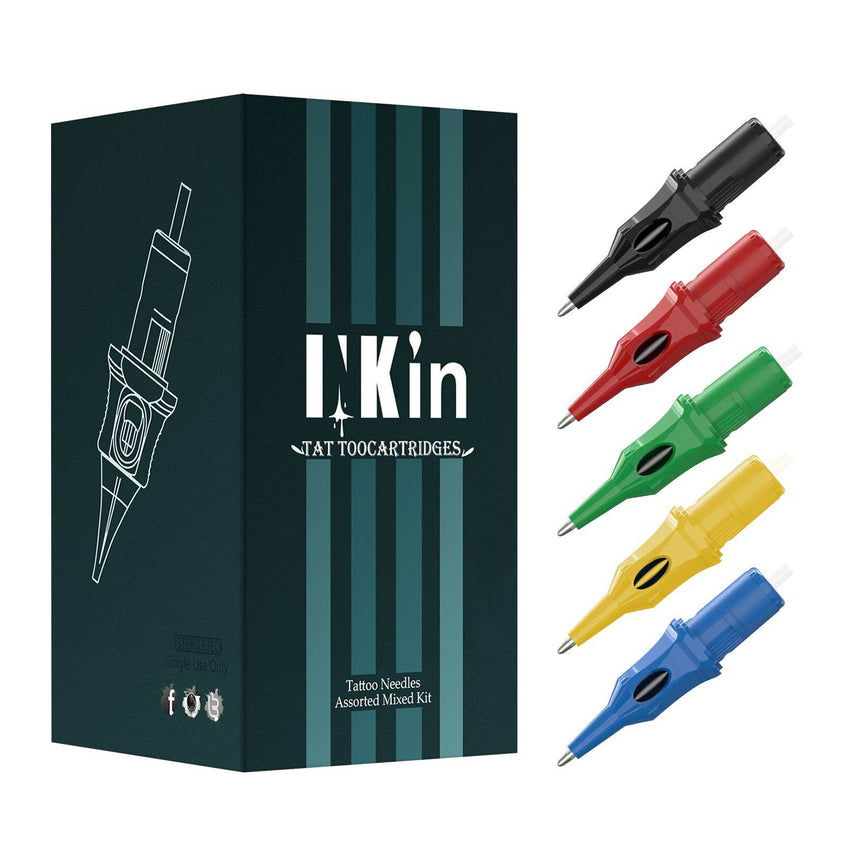 INKin Ballpoint Tattoo Needle Cartridges (20Pcs) - INKin Tattoo Supply
