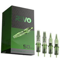 INKin REVO Tattoo Cartridges Needles (50Pcs Assorted RL RS RM M1) - INKin Tattoo Supply