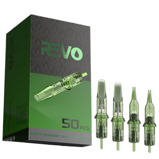 INKin REVO Tattoo Cartridges Needles (50Pcs Assorted RL RS RM M1)