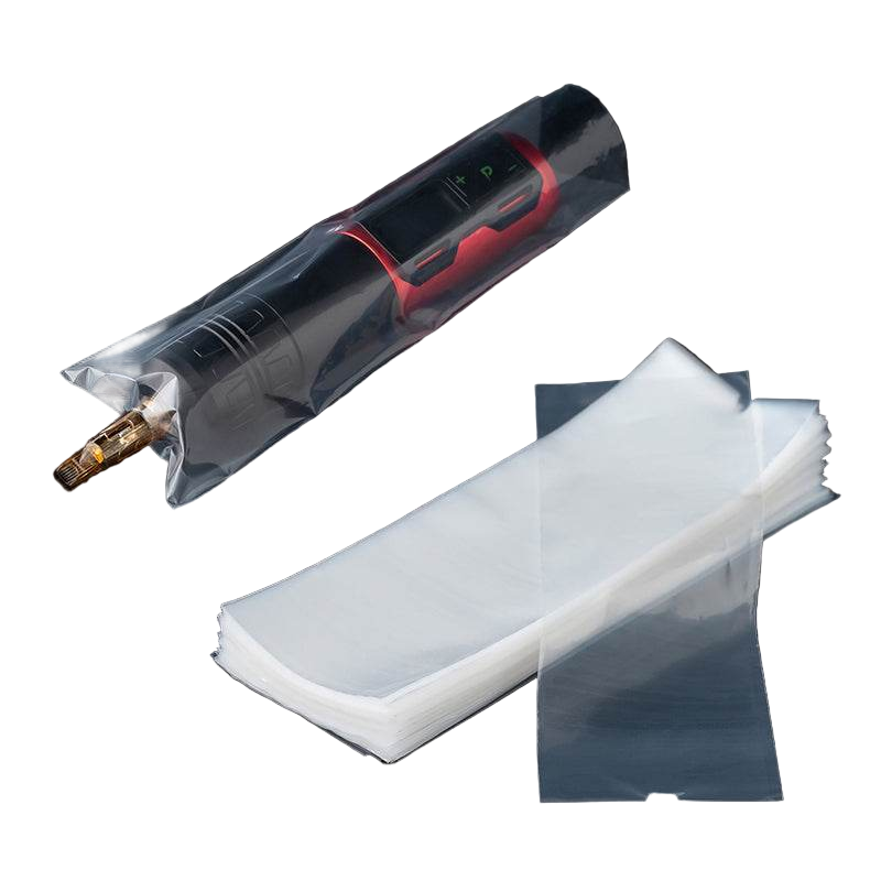 INKin Tattoo Pen Type Machine Cover Bags (Large, 200Pcs)