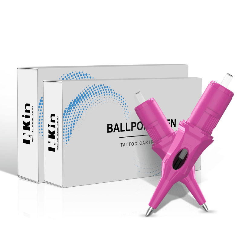 INKin Ballpoint Tattoo Needle Cartridges (20Pcs) - INKin Tattoo Supply