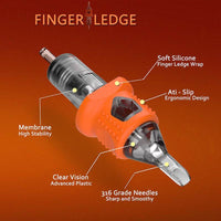 INKin Orange Long Taper Finger Ledge Tattoo Cartridges Needles (16Pcs) - INKin Tattoo Supply