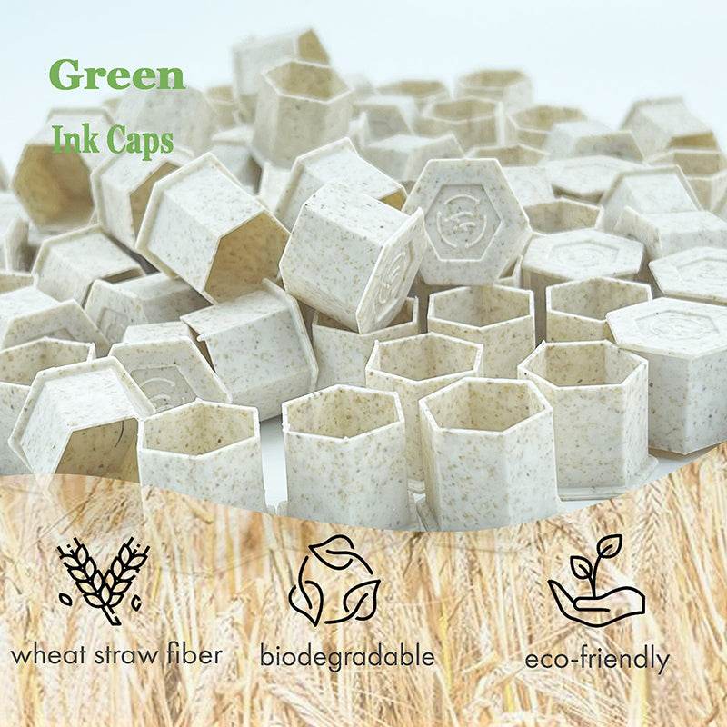 INKin Eco-Friendly Self-Stand Tattoo Ink Cups (200Pcs) - INKin Tattoo Supply