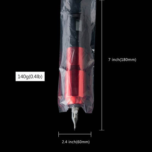 INKin Tattoo Pen Type Machine Cover Bags (Large, 200Pcs) - INKin Tattoo Supply